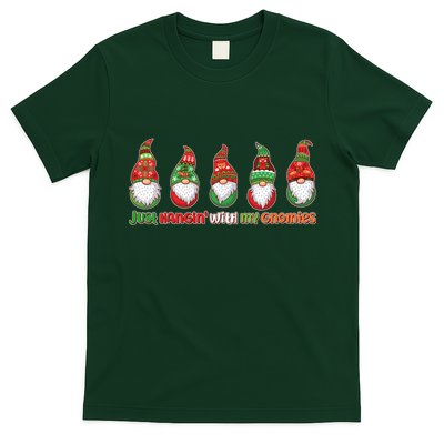 Just Hanging with My Gnomies Christmas T-Shirt