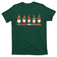 Just Hanging with My Gnomies Christmas T-Shirt