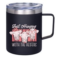 Just Hanging With The Heifers 12oz Stainless Steel Coffee Mug