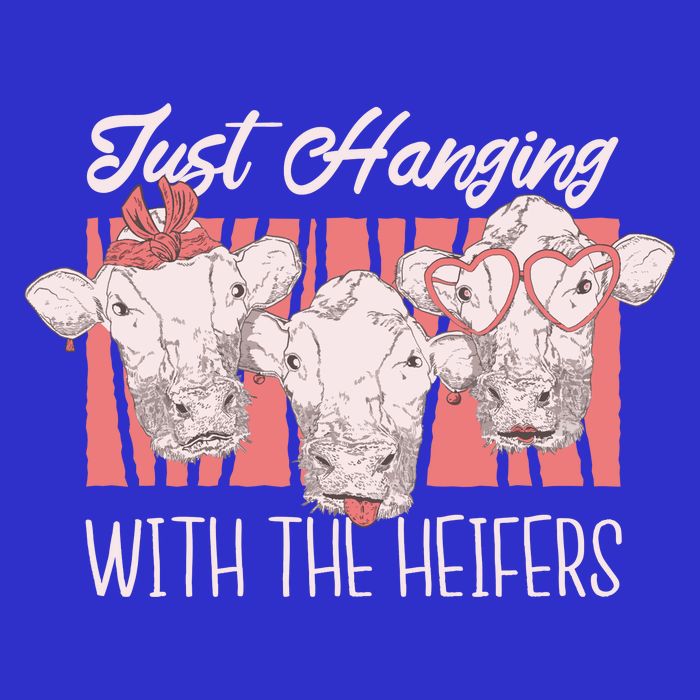 Just Hanging With The Heifers Apron