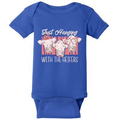 Just Hanging With The Heifers Baby Bodysuit