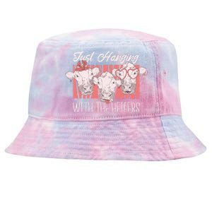 Just Hanging With The Heifers Tie-Dyed Bucket Hat