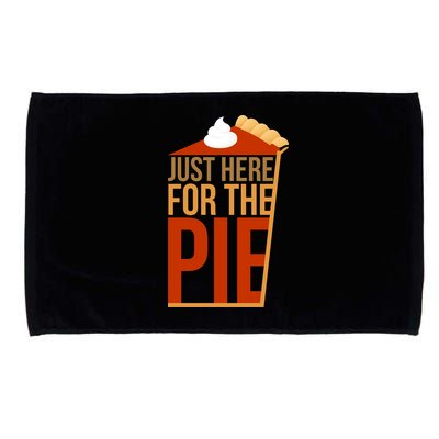 Just Here For The Pie Microfiber Hand Towel