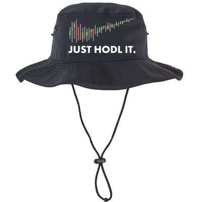 Just HODL It Moon Chart Crypto Currency Bucket Hat