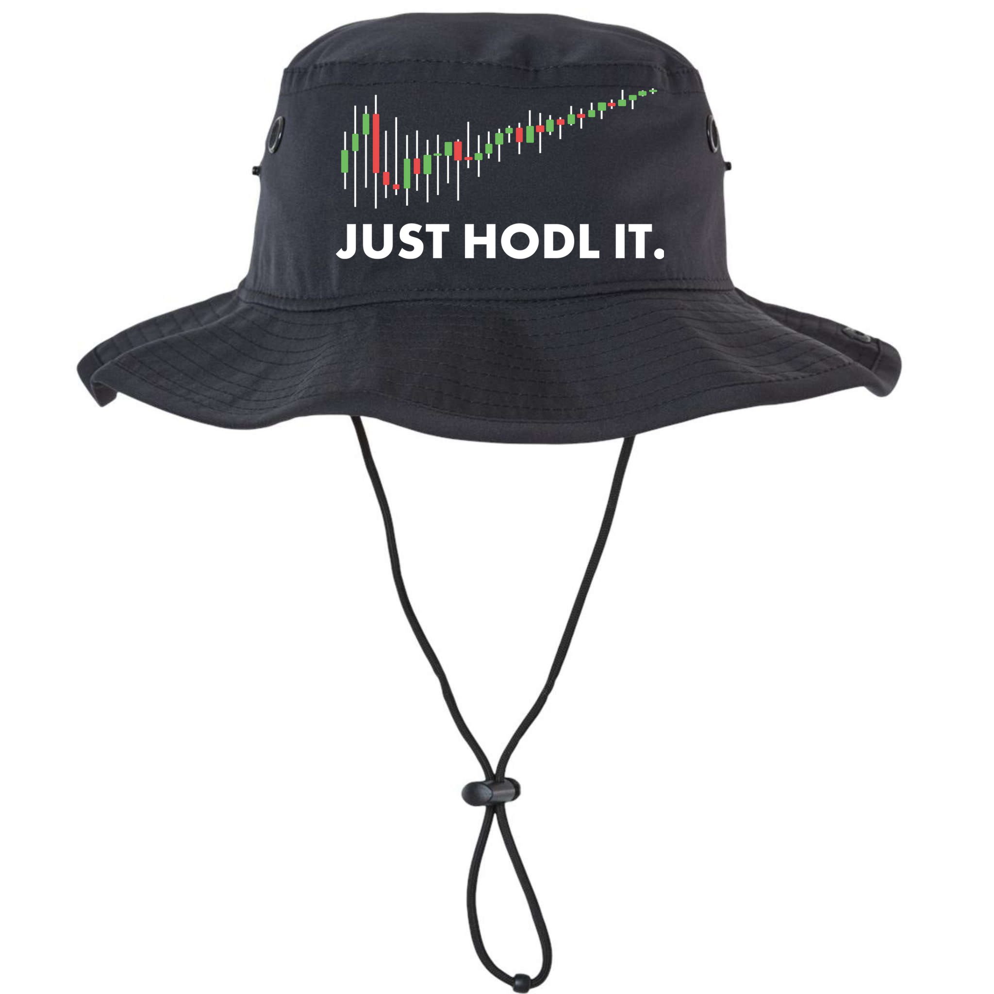 Just HODL It Moon Chart Crypto Currency Bucket Hat