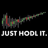 Just HODL It Moon Chart Crypto Currency Drawstring Bag