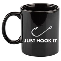 Just Hook It 11oz C Handle Ceramic Mug