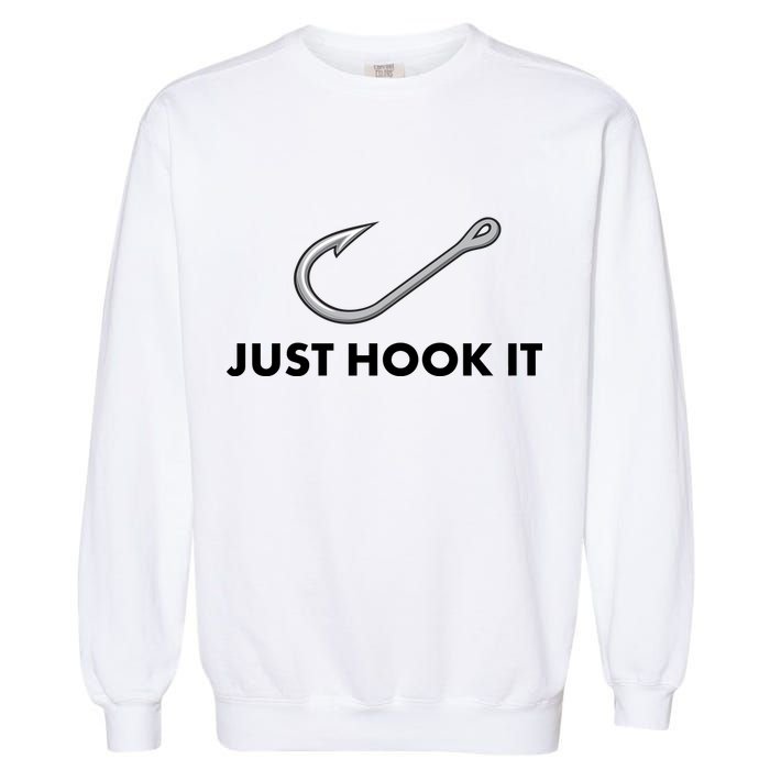 Just Hook It Garment-Dyed Sweatshirt