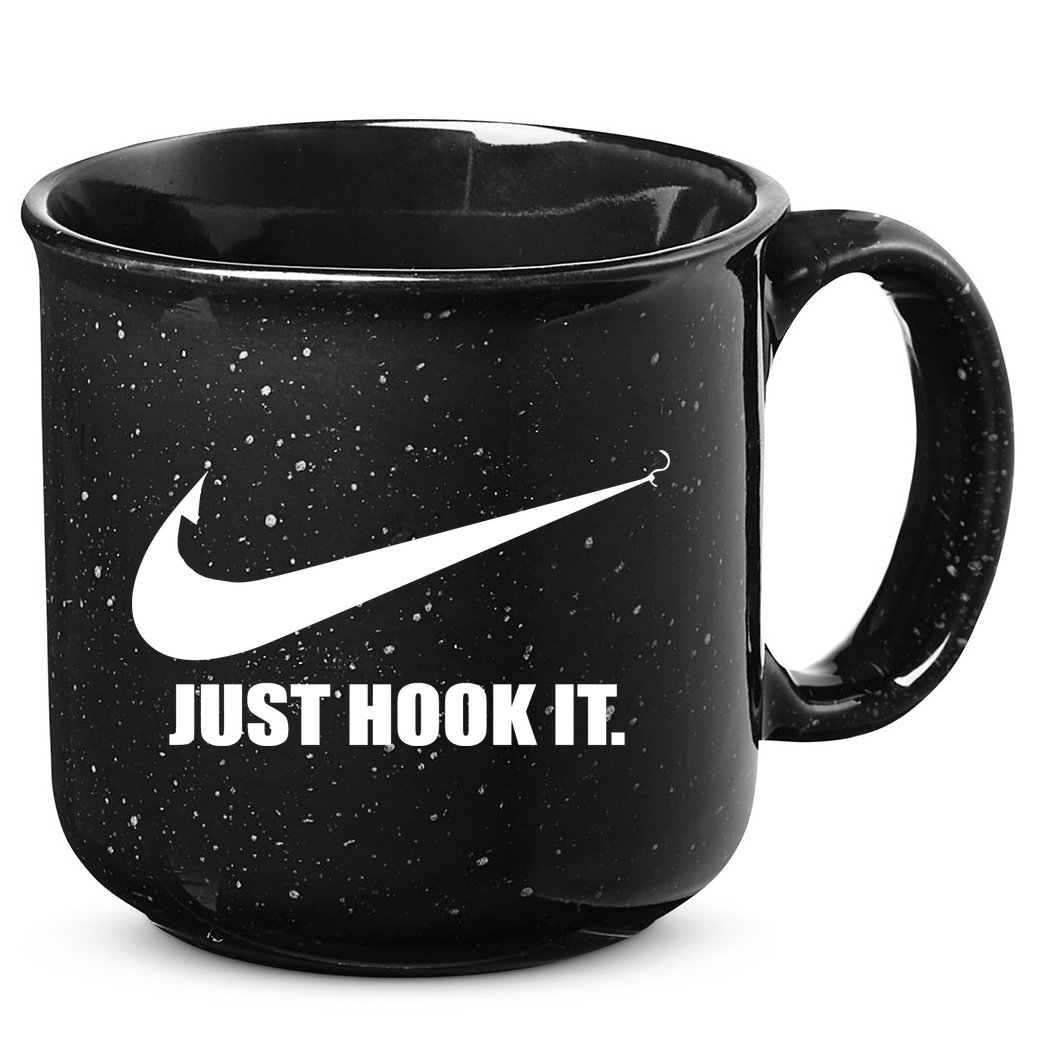 Just Hook It Funny Fishing 15oz Campfire Ceramic Mug