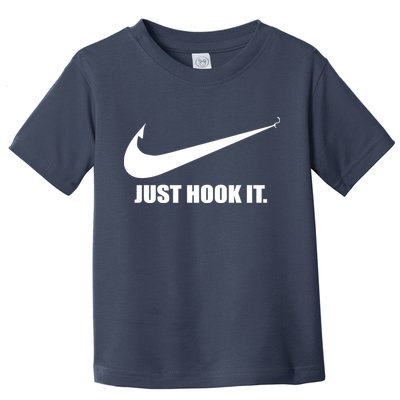 Just Hook It Funny Fishing Toddler T-Shirt