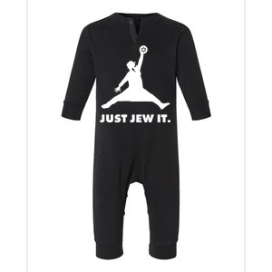 Just Jew It Infant Fleece One Piece