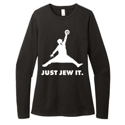 Just Jew It Womens CVC Long Sleeve Shirt