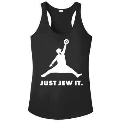 Just Jew It Ladies PosiCharge Competitor Racerback Tank