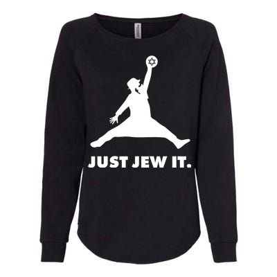 Just Jew It Womens California Wash Sweatshirt