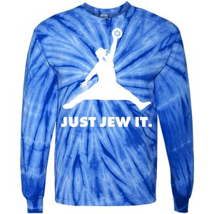 Just Jew It Tie-Dye Long Sleeve Shirt