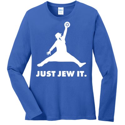 Just Jew It Ladies Long Sleeve Shirt