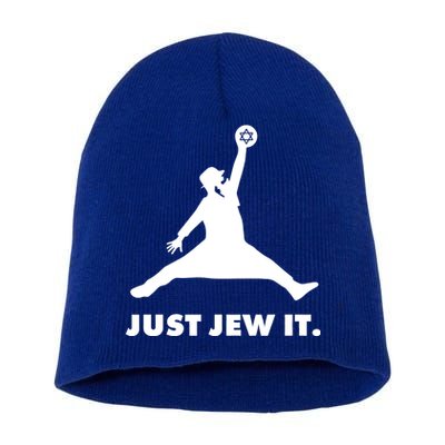 Just Jew It Short Acrylic Beanie