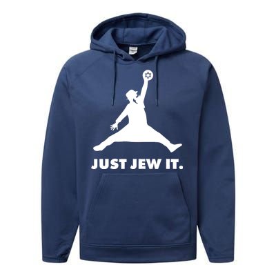 Just Jew It Performance Fleece Hoodie