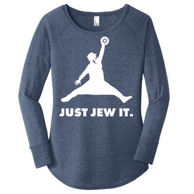 Just Jew It Women's Perfect Tri Tunic Long Sleeve Shirt