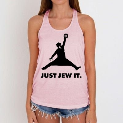 Just Jew It Women's Knotted Racerback Tank