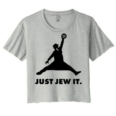 Just Jew It Women's Crop Top Tee