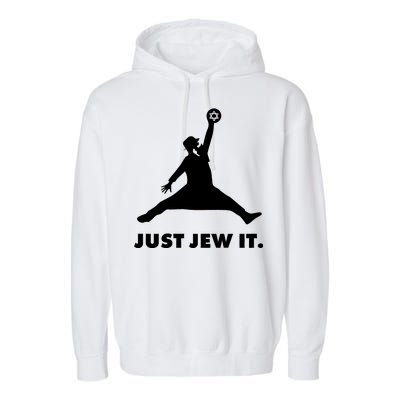 Just Jew It Garment-Dyed Fleece Hoodie