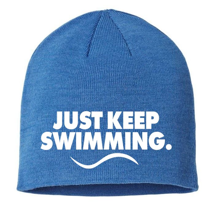 Just Keep Swimming Sustainable Beanie
