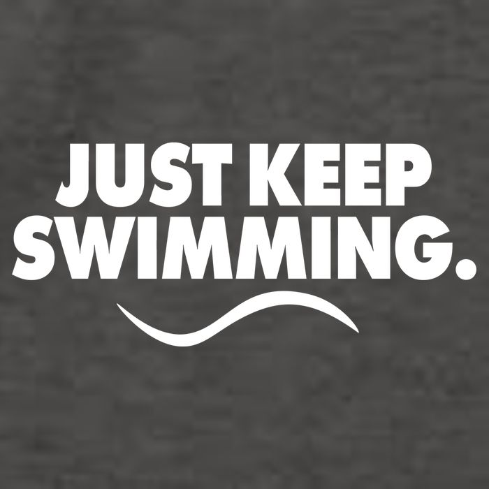 Just Keep Swimming Vector Backpack