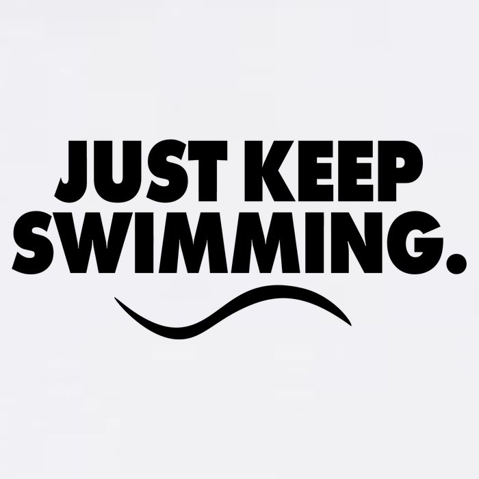 Just Keep Swimming Garment-Dyed Sweatshirt