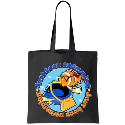 Just Keep Swimming Fish Bag