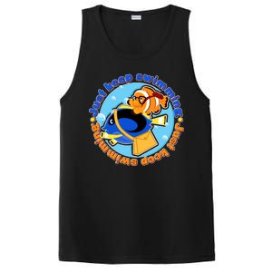 Just Keep Swimming Fish PosiCharge Competitor Tank