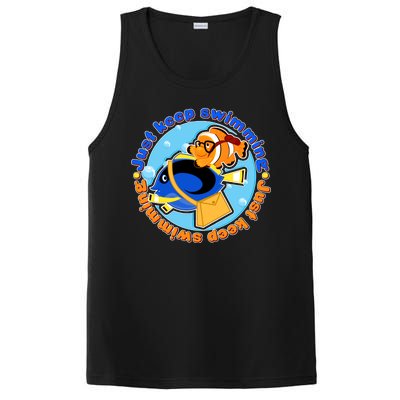 Just Keep Swimming Fish PosiCharge Competitor Tank