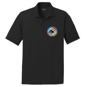 Just Keep Swimming Fish PosiCharge RacerMesh Polo