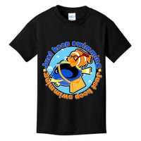 Just Keep Swimming Fish Kids T-Shirt