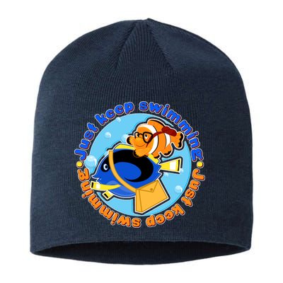 Just Keep Swimming Fish Sustainable Beanie