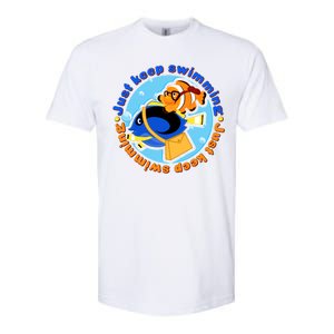 Just Keep Swimming Fish Softstyle CVC T-Shirt