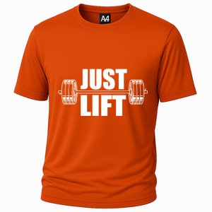 Just Lift Gym Workout Cooling Performance Crew T-Shirt