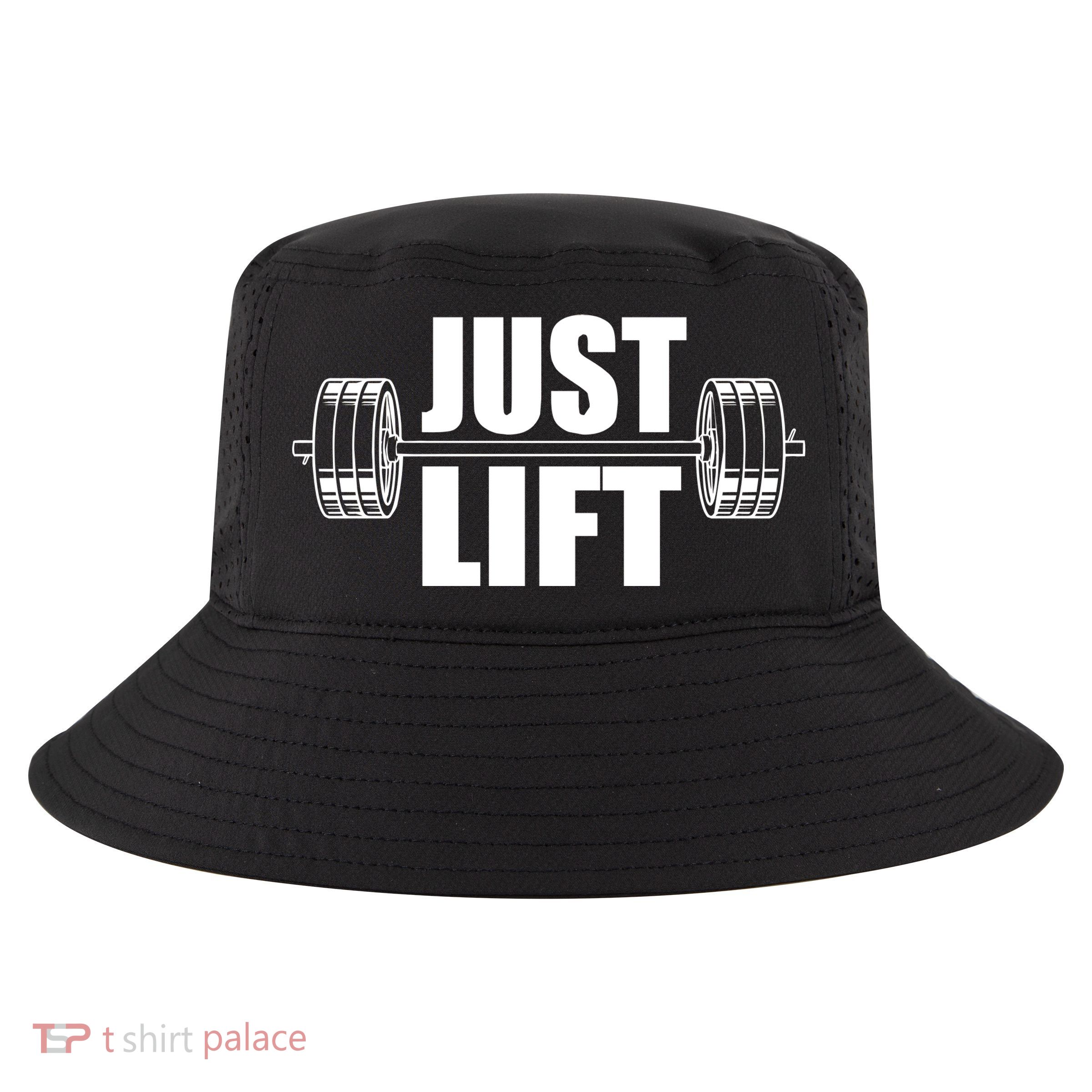 Just Lift Gym Workout Cool Comfort Performance Bucket Hat