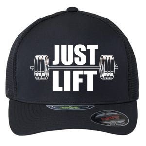 Just Lift Gym Workout Flexfit Unipanel Trucker Cap