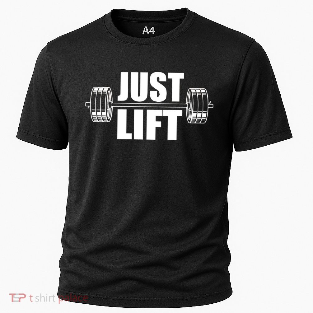 Just Lift Gym Workout Cooling Performance Crew T-Shirt