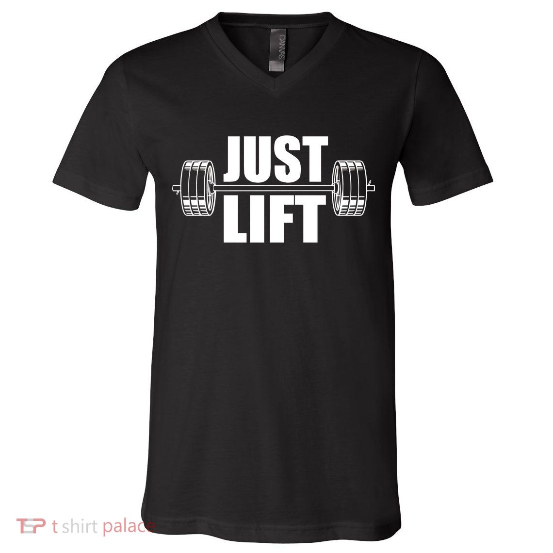 Just Lift Gym Workout V-Neck T-Shirt