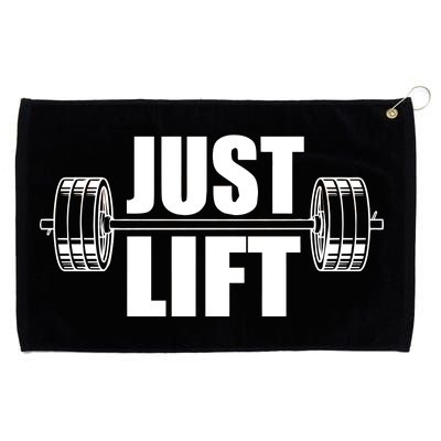 Just Lift Gym Workout Grommeted Golf Towel