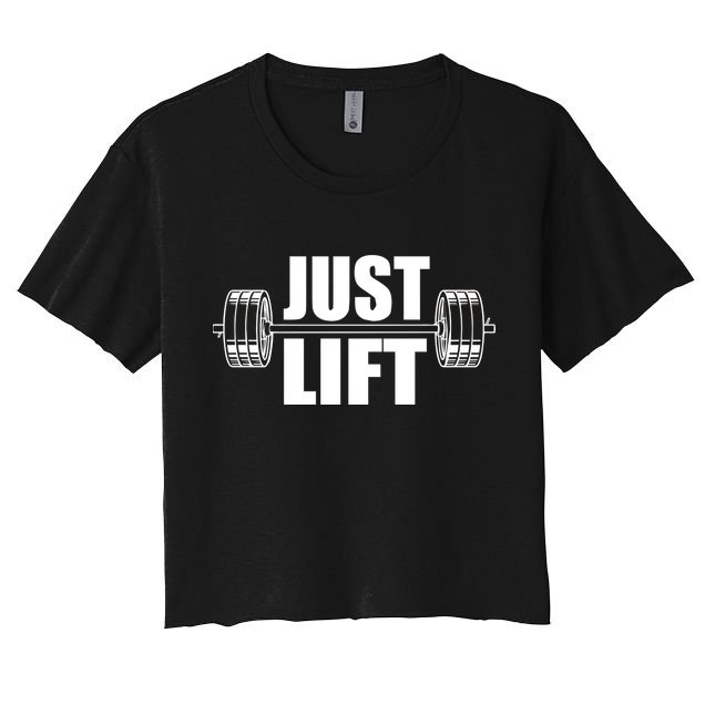 Just Lift Gym Workout Crop Top