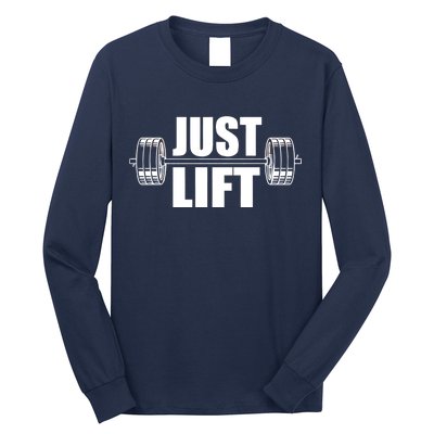 Just Lift Gym Workout Long Sleeve Shirt