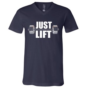 Just Lift Gym Workout V-Neck T-Shirt