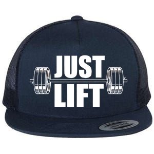 Just Lift Gym Workout Flat Bill Trucker Hat