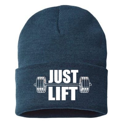 Just Lift Gym Workout Sustainable Knit Beanie