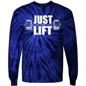 Just Lift Gym Workout Tie-Dye Long Sleeve Shirt