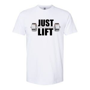 Just Lift Gym Workout Softstyle CVC T-Shirt