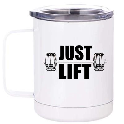 Just Lift Gym Workout 12 oz Stainless Steel Tumbler Cup